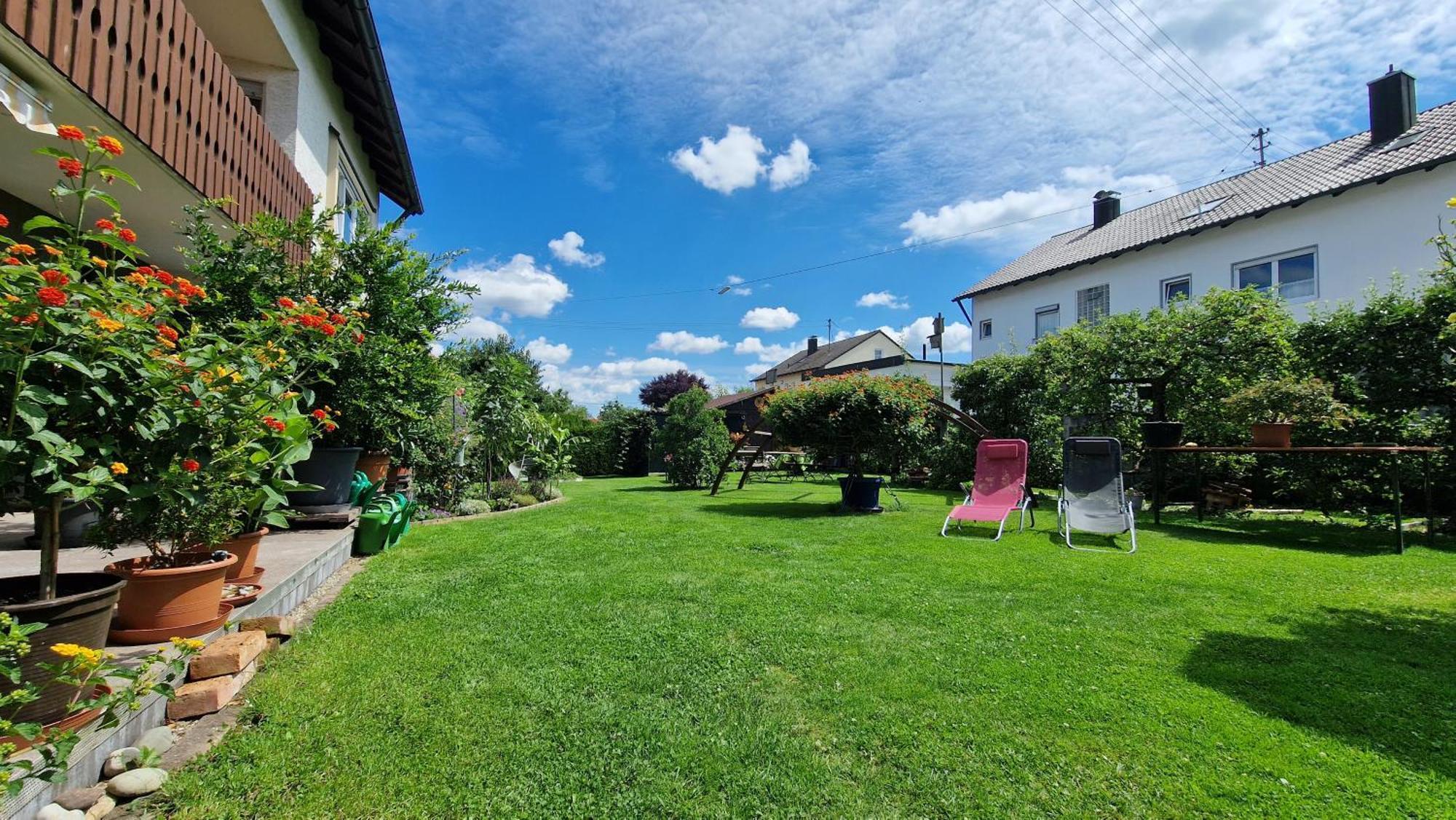 Ferienwohnung Wiesental 89331 Burgau, Wiesentalstrasse 1 Dış mekan fotoğraf